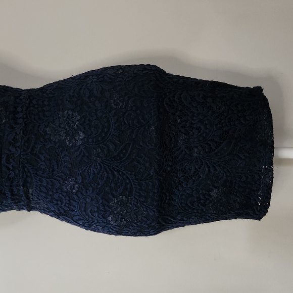 Emerald Sundae Lace Cutout Mini Dress - Picture 3 of 12